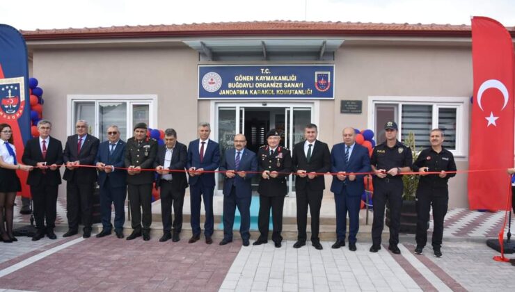 Buğdaylı Organize Sanayi Jandarma Karakol Komutanlığı Açıldı