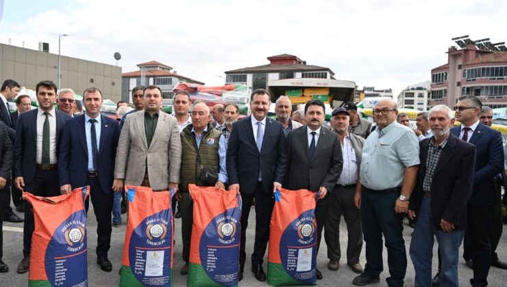 Büyükşehir’den Üreticiye Süt Otu Tohumu Desteği