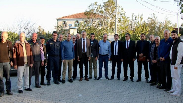 Kaymakam Dr. Arslan Yurt, Tahtalı ve Hodul Mahallelerini Ziyaret Etti